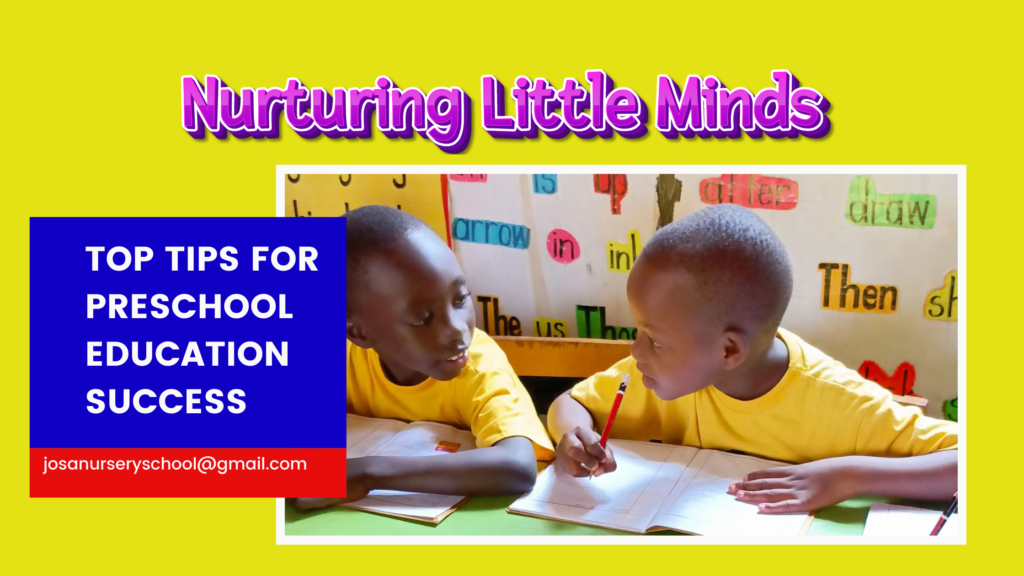 Josa Nursery School offers a nurturing environment